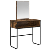 Dressing Table Smoked Oak 81 x 40 x 131 cm Engineered Wood 8007691
