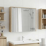 Bathroom Mirror Cabinet Sonoma Oak 73.5 x 16 x 62.5 cm 889169