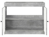 Bathroom under Sink Cabinet Concrete Grey 56 x 37.5 x 81 cm 890067