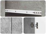 Sideboard Concrete Grey 89 x 34.5 x 60 cm Engineered Wood 895118