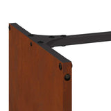Firewood Rack 40x30x80 cm Weathering Steel 864236