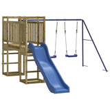 ZNTS Outdoor Playset Impregnated Wood Pine 3155962