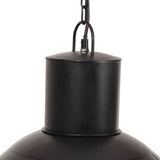 320565 Hanging Lamp 25 W Black Round 48 cm E27