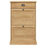 Shoe Cabinet VIGO 60x35x96 cm Solid Wood Pine 353169