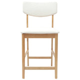 Dining Chairs 2 pcs Natural 48 x 49 x 95 cm Solid Rubber Wood 42020482
