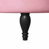 HighBackChair Pink 56.5 x 70 x 110 cm Velvet 42020677