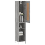 Highboard Grey Sonoma 34,5x34x180 cm Engineered Wood 3200335