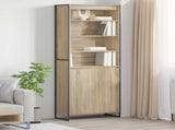 Tall Cabinets Sonoma 79 x 36 x 200 cm Engineered Wood 3403041
