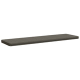 2-Piece Bench Cushions VUGHT 2 pcs 100% Polyester Grey 952233