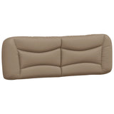 Bed Frame with LED without Mattress "Hvar" Cappuccino 160x200 cm 3213945