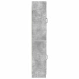Cabinet Set 2 pcs Concrete Grey Engineered Wood 3416955