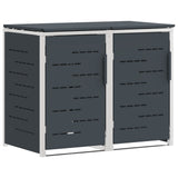Wheelie Bin Storage Anthracite 138 x 77.5 x 112.5 cm 3422240