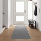 Carpet Runner Light Grey 80 x 500 cm 100% Polypropylene 42011377