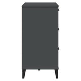 Sideboard VIKEN Anthracite Grey 80x40x80 cm Engineered Wood 374940