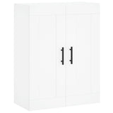 Highboard White 69.5x34x180 cm Engineered Wood 3199833