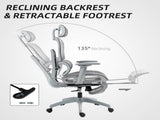 Multi-Adjustable Mesh Office Chair - Grey T3398P424984