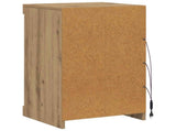 LED Sideboard Artisan Oak 41 x 37 x 67 cm Engineered Wood 863052