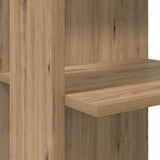 Corner Desk Artisan Oak 140 x 113.5 x 75 cm Engineered Wood 869561