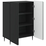 Sideboard Black 66 x 34.5 x 92 cm Engineered Wood 894356