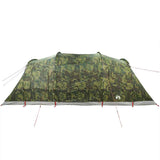 Camping Tent Tunnel 4-Person Camouflage Waterproof 4009415