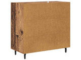 Sideboard Old Wood 69.5 x 34 x 90 cm Engineered Wood and Iron 881606