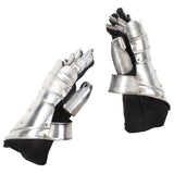 Medieval Knight Gauntlets Replica LARP Silver Steel 286207