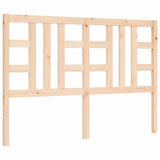 Bed Frame without Mattress Double Solid Wood Pine 3191946
