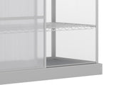 3 Tier Greenhouse Garden Outdoor Cold Frame Plant Flower Growth Transparent Polycarbonate Board T3398P317744