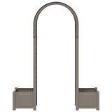 Rose Arch with Planter Grey 168.5 x 43 x 207 cm PP 42041735