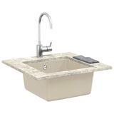 Sink Beige 430 x 460 mm 80% Quartz and 20% Resin 42028422