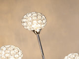Crystal Floor Lamps for Living Room Bedroom with 5 Light, Modern Upright Standing Lamp, 34x25x156cm, T3398P329547