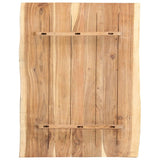 Table Top Solid Acacia Wood 80xx3.8 cm 286330