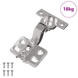 Hinge 254 pcs Nickel 85 x 52.5 x 9.5 mm Iron 864676