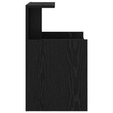 Bedside Cabinet 2 pcs Black Oak 40 x 35 x 60 cm Engineered Wood 875139
