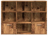 Book Cabinet Old Wood 98x29x97.5 cm Engineered Wood 855966
