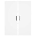 Highboard White 69.5x34x180 cm Engineered Wood 3195963