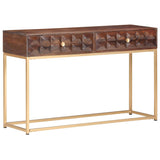 Console Table 122x36x75 cm Solid Mango Wood 323406
