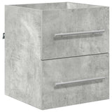 Bathroom Furniture Set with Drawer Grey 41 x 38.5 x 48 cm 875689