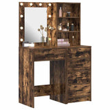 Dressing Table 2 pcs Brown 50 x 41 x 135 cm Engineered wood 3334204