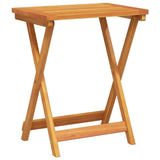 Folding Garden Table 50x36x60 cm Solid Wood Acacia 364895