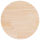 Table Top Round 70x3 cm Solid Wood Pine 833667