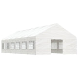 Gazebo with Roof White 13.38x5.88x3.75 m Polyethylene 3155498