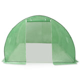 Greenhouse Green Polyethylene mesh fabric and galvanised steel 45535