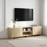 TV Stand 140 x 34.5 x 40 cm Sonoma Oak Engineered Wood 8011488