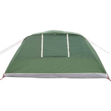 Camping Tent Cabin 4-Person Green Waterproof 94713