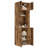 Storage Cabinet with Shelves Old Wood 70 x 42.5 x 225 cm 3446667
