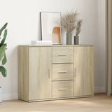 ZNTS Sideboard Sonoma Oak 90.5x29.5x65 cm Engineered Wood 849876