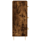 Sideboard Smoked Oak 34.5x34x90 cm Engineered Wood 828593