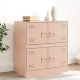 Sideboard Pink 67x39x73 cm Steel 841650