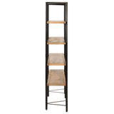 4-Tier Bookcase 160x35x160 cm Solid Mango Wood 286603